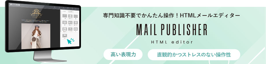 Mail Publisher HTML editor