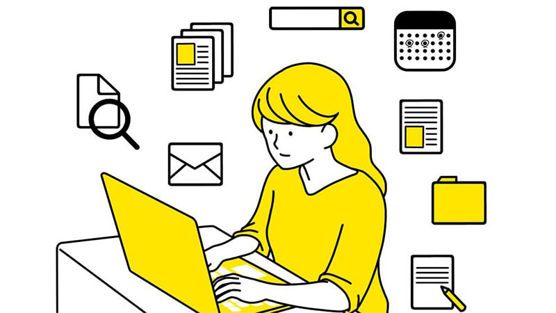 ></p>
<p>ここからは、企業メルマガを面白くする7つの工夫について、以下の内容を紹介します。</p>
<ol>
<li>読者のニーズに合ったネタを提供する</li>
<li>専門知識をわかりやすく伝え、知的好奇心を刺激する</li>
<li>社員の声や舞台裏を紹介し、人間性を伝える</li>
<li>ユーモアや遊び心を織り交ぜ、楽しみを提供する</li>
<li>読者参加型の企画で、一体感を高める</li>
<li>情報とエンターテインメントのバランスを取る</li>
<li>デザインや見出しを工夫し、開封率とクリック率を上げる</li>
</ol>
<h3>1. 読者のニーズに合ったネタを提供する</h3>
<p>メルマガを面白くするためには、読者のニーズに適したネタの提供を心がけましょう。どれほど役に立つ情報でも、読者のニーズと一致していなければ意味がありません。読者に「役に立つ」「面白い」と思ってもらうためには、どういったネタが適切なのかリサーチすることが重要です。</p>
<p>読者がどのような情報を知りたいかを調べるためには、アンケートなどで調査することが効果的です。メルマガの最後に満足度調査や意見を募集する項目を設ければ、そこから読者の声を集められます。</p>
<p>また、メルマガの開封率やクリック率の高かったリンクなどを分析することも、ニーズを調査する際は効果的です。アンケートや分析など、幅広い手段でニーズを調査し、読者が面白いと思うネタの提供を心がけましょう。</p>
<h3>2. 専門知識をわかりやすく伝え、知的好奇心を刺激する</h3>
<p>面白いメルマガを作るためには、あえて専門知識を打ち出すことも効果的です。一般的な人が知らない専門知識は、ただ説明するだけでは読者も飽きてしまいます。しかし、イラストなどを使ってわかりやすく伝えることで、読者の知的好奇心を刺激することも可能です。</p>
<p>専門知識を伝える際は、情報を正しく整理して示すことが重要です。そして、矢印やポイントなどのアイコンを使うことで読者も理解しやすくなります。</p>
<p>専門知識を身に着けると、製品やサービスに対する理解が深まります。製品やサービスへの理解が深まれば、購買意欲も高まり業績の向上にもつながります。難しい専門知識をわかりやすく伝える工夫に取り組み、自社への理解促進へつなげましょう。</p>
<h3>3. 社員の声や舞台裏を紹介し、人間性を伝える</h3>
<p>メルマガを面白いと思ってもらうためには、社員の声や会社の舞台裏などを伝えることが効果的です。メルマガを通して実際に働く社員の声や開発の様子などの舞台裏を知ることで、読者は企業ではなく人間を感じ取れます。</p>
<p>製品やサービスを開発する際の苦労やこだわりなどを、インタビュー形式で掲載する企業は珍しくありません。開発現場の社員の写真なども盛り込んで掲載すれば、製品やサービスから人間性を感じられます。</p>
<p>製品やサービスの性能や機能だけを伝えるより、自社で働く人の声を混ぜると読者も親近感を感じられます。メルマガに親近感を持ってもらえれば、継続的な購読と購買意欲の促進も可能です。自社をアピールするだけではなく、現場で働く社員の声を盛り込む工夫を取り入れてみましょう。</p>
<h3>4. ユーモアや遊び心を織り交ぜ、楽しみを提供する</h3>
<p>面白いメルマガを作るためには、ユーモアや遊び心を織り交ぜて、楽しさを提供することを忘れてはいけません。なぜなら、どのような情報でも楽しいと思える要素がなければ読み続けてもらえないからです。</p>
<p>読者の意見や社員の声を掲載しながら、製品やサービスの紹介をすることも重要です。しかし、そうした情報だけでは堅苦しく感じてしまう方も少なくありません。そのため、時事ネタに絡めて製品を紹介してみたり、ゲーム感覚で楽しめるコンテンツを盛り込んでみたりすれば楽しく感じられます。</p>
<p>時事ネタを絡める際は解説するのではなく、自社製品と結びつけることが重要です。また、時事ネタを扱う際は、節度を持って表現しなければクレームにつながる恐れがあります。適度にユーモアを織り交ぜて、面白いと思ってもらえる工夫を施しましょう。</p>
<h3>5. 読者参加型の企画で、一体感を高める</h3>
<p>メルマガに読者参加型の企画を盛り込むことで、面白いと感じてもらえることもあります。読者参加型の企画を盛り込むことで、読者に企業側との一体感を感じてもらえます。一体感があれば企業が身近に感じられて、製品やサービスへの親近感の向上を促すことも難しくありません。</p>
<p>読者参加型の企画は、たとえば抽選によるプレゼントやクイズなどがあります。参加条件を満たした応募者の中から抽選でプレゼントを贈る企画を目にした方も多いのではないでしょうか。こうした企画をメルマガに盛り込むことで、メルマガに興味を持ってもらいやすくなります。</p>
<p>こうした企画を実施する際は、個人情報の取り扱いや抽選の透明性などが重要です。入念に企画を計画した上で、メルマガに盛り込みましょう。</p>
<h3>6. 情報とエンターテインメントのバランスを取る</h3>
<p>面白いと思ってもらえるメルマガを配信するためには、情報とエンターテインメントをバランスよく混ぜ込むことも重要です。先ほども解説したように、製品やサービスのアピールやイベントの告知などの情報だけでは読者に飽きられてしまいます。</p>
<p>読者が飽きることを防ぐために、エンターテインメントの要素を取り入れることが必要です。しかし、エンターテインメントの情報量が多過ぎると、本来のメルマガの目的から外れてしまいます。そのため、バランスよくエンターテインメントを盛り込むことが重要になります。</p>
<p>メルマガが面白いと思ってもらうためには、構成に工夫が必要です。全体の何割にエンターテインメント要素を盛り込むかを構成段階で計画し、読者にとって有益かつ面白いメルマガを目指しましょう。</p>
<h3>7. デザインや見出しを工夫し、開封率とクリック率を上げる</h3>
<p>メルマガを面白いと思ってもらうためには、内容がなにより重要です。しかし、内容の前にデザインや見出しを工夫することも重要なことを意識しましょう。メルマガの開封率やクリック率を上げるためには、デザインや見出しで読者の目を引かなければいけません。</p>
<p>タイトルでは、どのような内容が掲載されているか一目でわかれば、開封率が高くなります。見出しもわかりやすく簡潔にまとめることで、内容を大まかに把握できます。タイトルにも見出しにも読者の好奇心を刺激するようなフレーズを入れることで、開封率やクリック率の向上が可能です。</p>
<p>デザインやタイトル、見出しの表現がオーバーになると内容とかい離してしまうため、注意が必要です。</p>
<h2>面白いメルマガを長期的に配信するためのポイント</h2>
<p><img decoding=