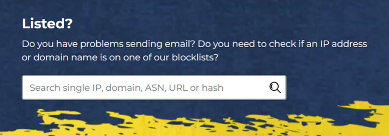 ></li>
<li>ブラックリストに登録があれば、下図のようなページに遷移します。注意書きを読んで、理解したうえで、対処を求める場合は、チェックボックスをオンにして、「Next Steps」をクリックします。<br><img decoding=