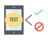 テスト送信制御機能